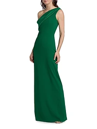 Angelina One-Shoulder Gown