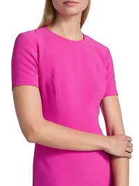 Tamara Back-Slit Midi-Dress