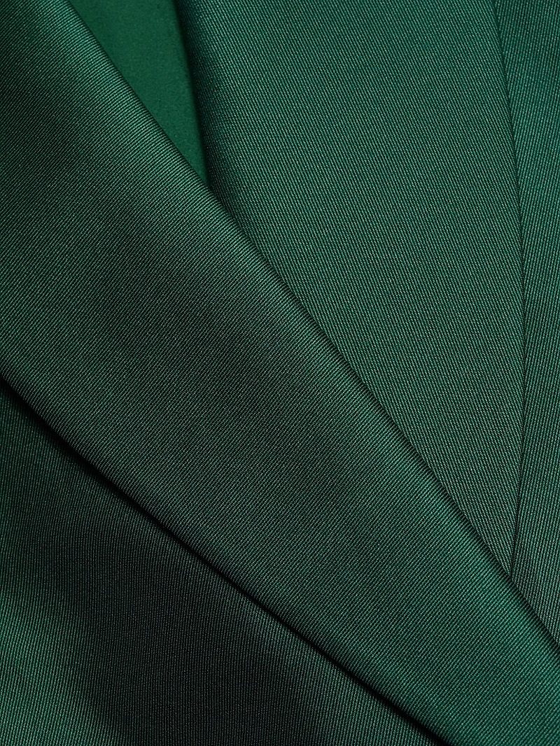Etienne Shawl Collar Wrap Gown