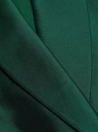 Etienne Shawl Collar Wrap Gown