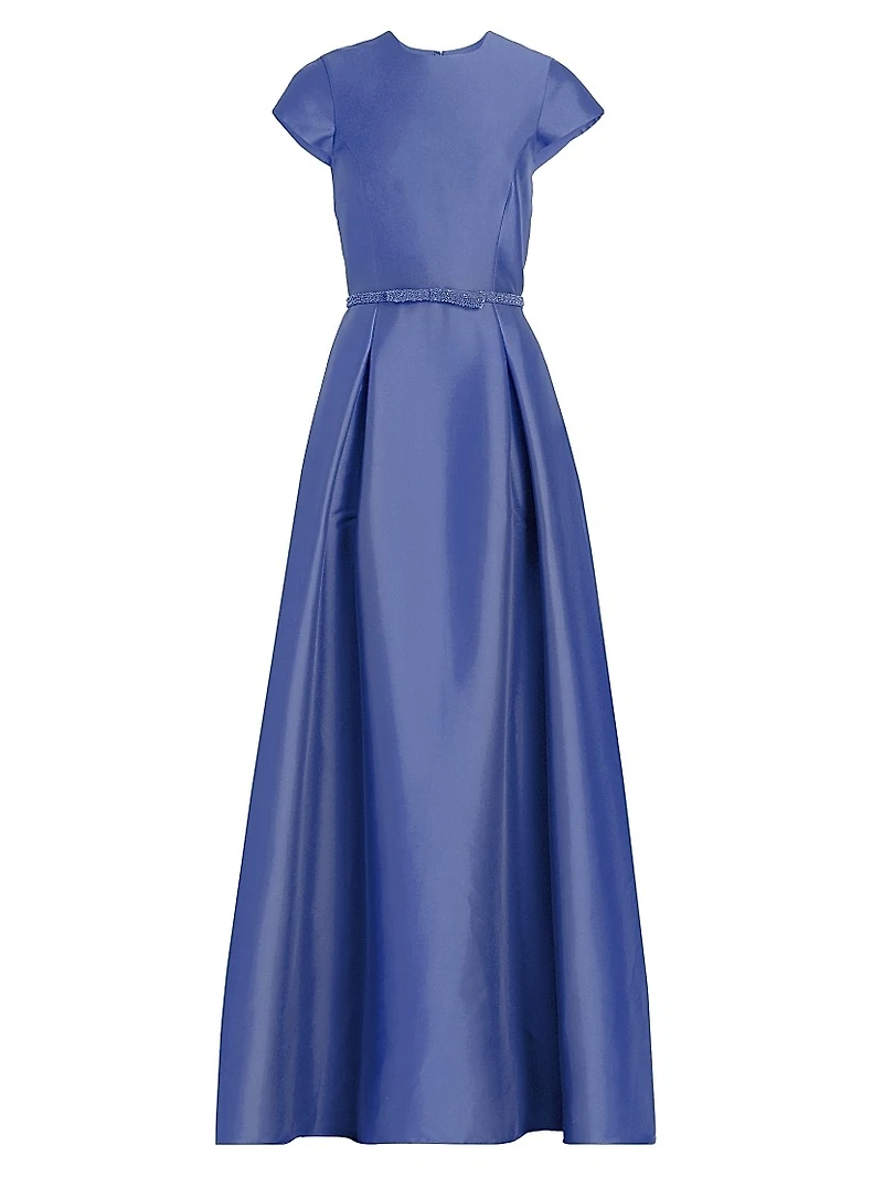 Blythe Embellished Satin Gown