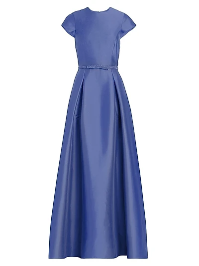 Blythe Embellished Satin Gown