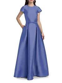 Blythe Embellished Satin Gown