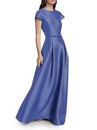 Blythe Embellished Satin Gown