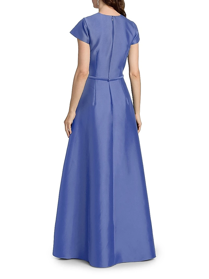 Blythe Embellished Satin Gown
