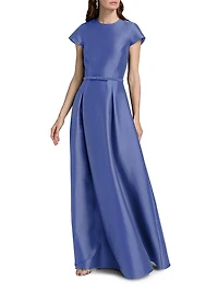 Blythe Embellished Satin Gown