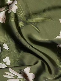 Mae Floral Satin Gown