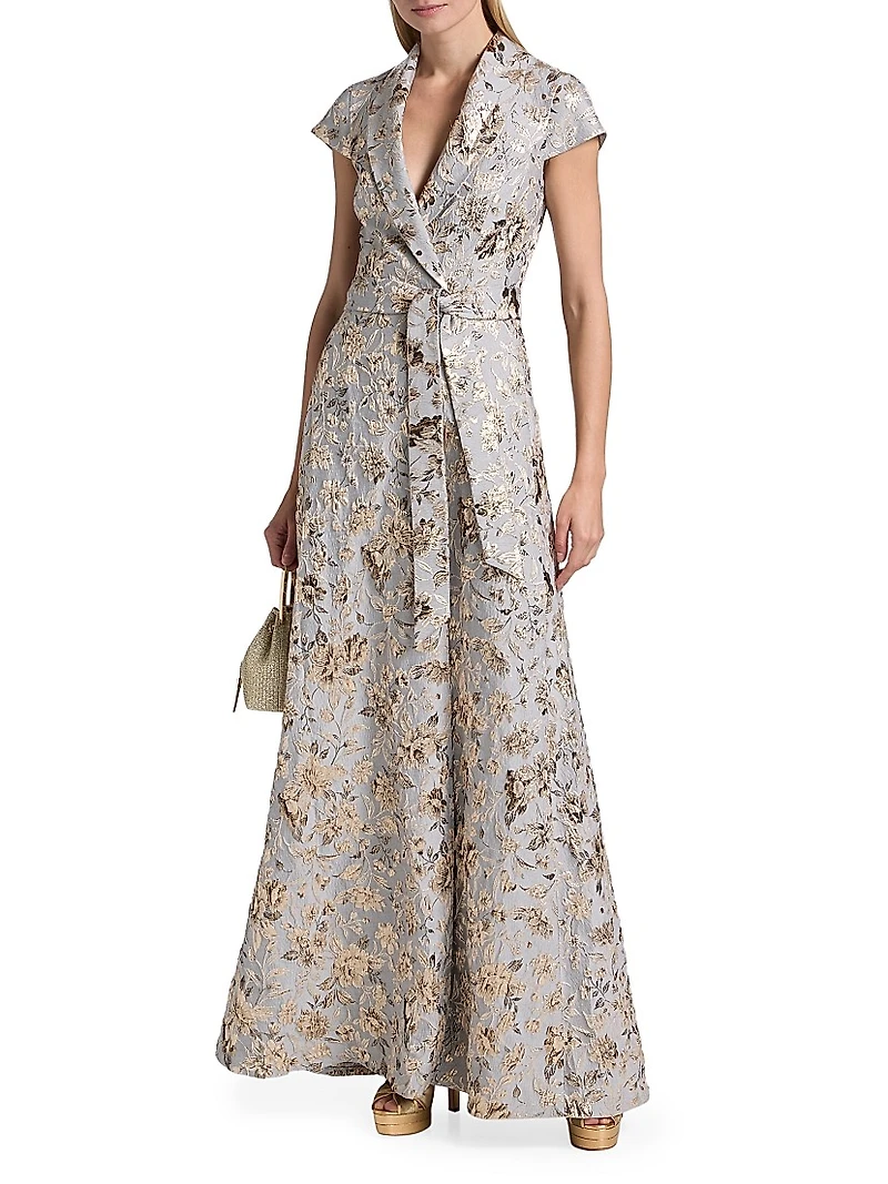 Honora Jacquard Gown