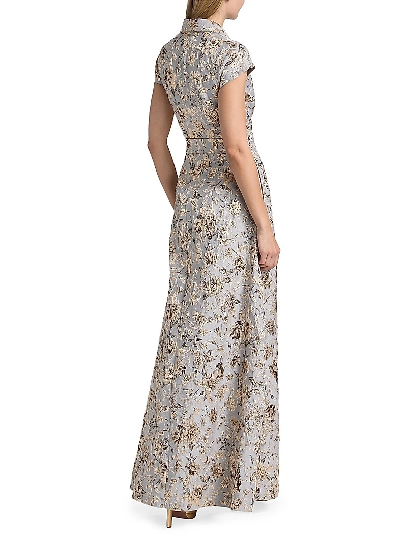 Honora Jacquard Gown