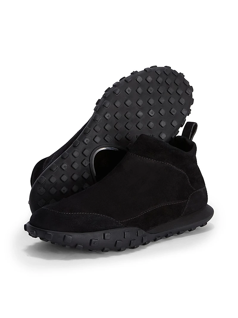 Suede Low Top Sneakers