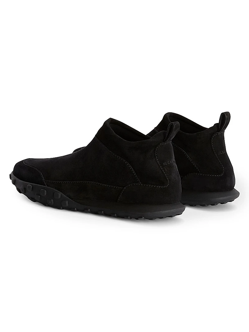 Suede Low Top Sneakers