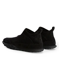 Suede Low Top Sneakers