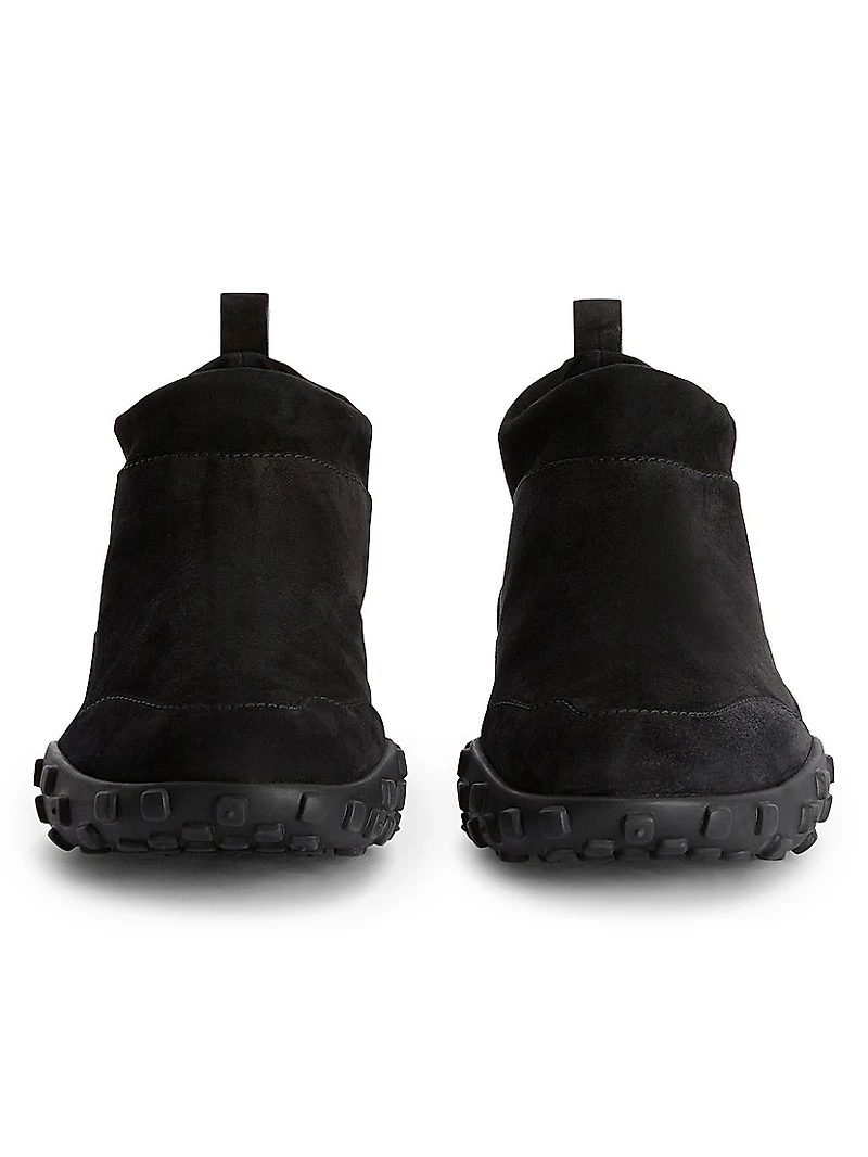 Suede Low Top Sneakers