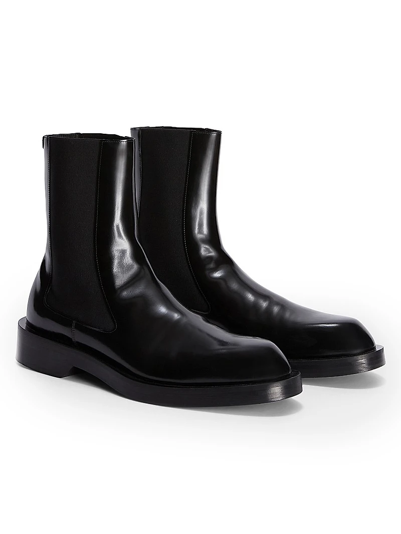 Leather Ankle Boots