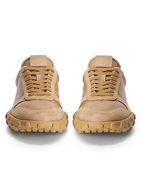 Moon Low-Top Leather Sneakers