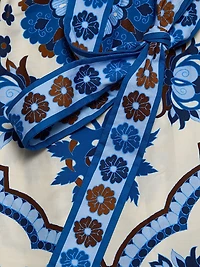 Tula Floral Cotton Poplin Maxi Dress