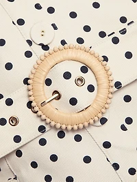 Parker Polka Dot Halter Minidress