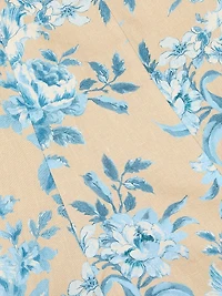 Gimlet Floral Paneled Midi-Dress