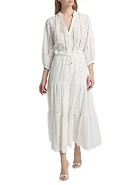 Perrin Eyelet Drawstring Top
