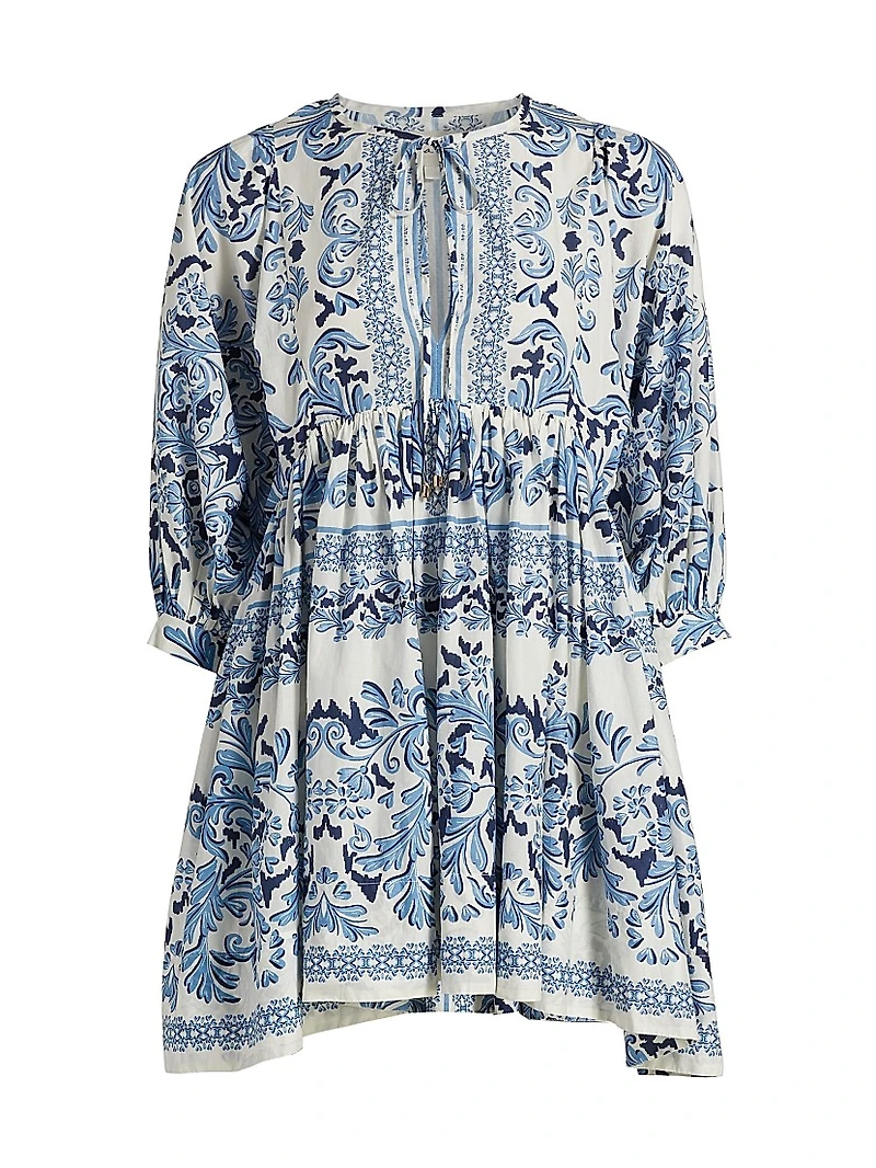 Jude Tiered Voile Minidress