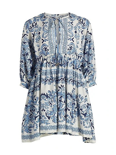 Jude Tiered Voile Minidress