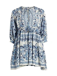 Jude Tiered Voile Minidress