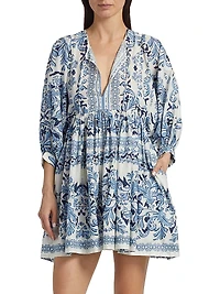 Jude Tiered Voile Minidress