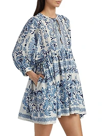 Jude Tiered Voile Minidress