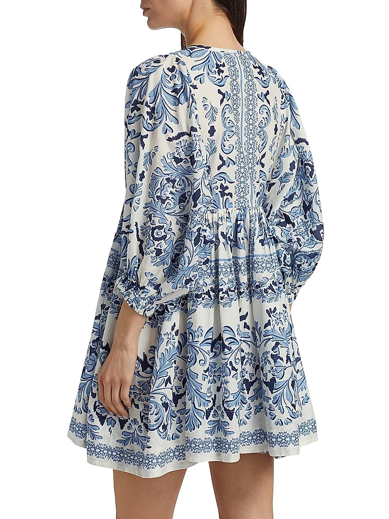 Jude Tiered Voile Minidress