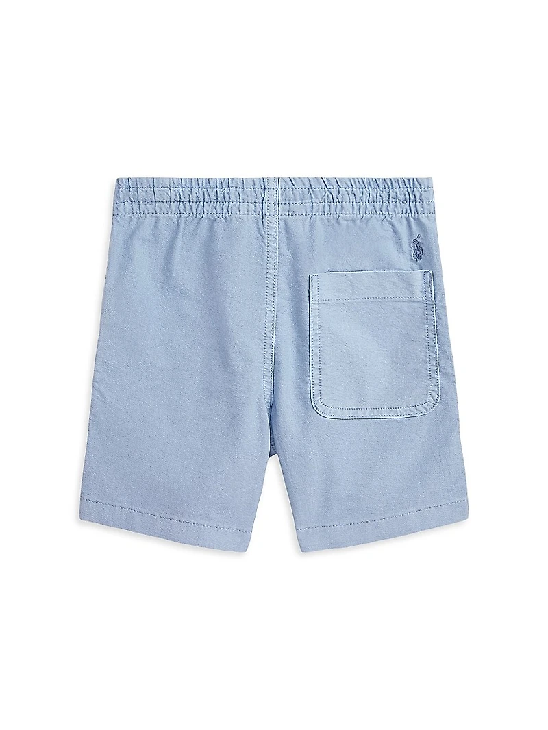 Little Boy's & Oxford Chambray Shorts