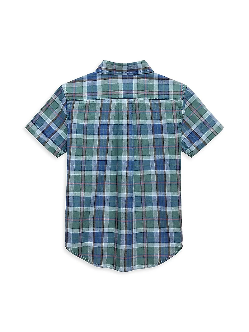 Little Boy's & Classic Oxford Short-Sleeve Shirt