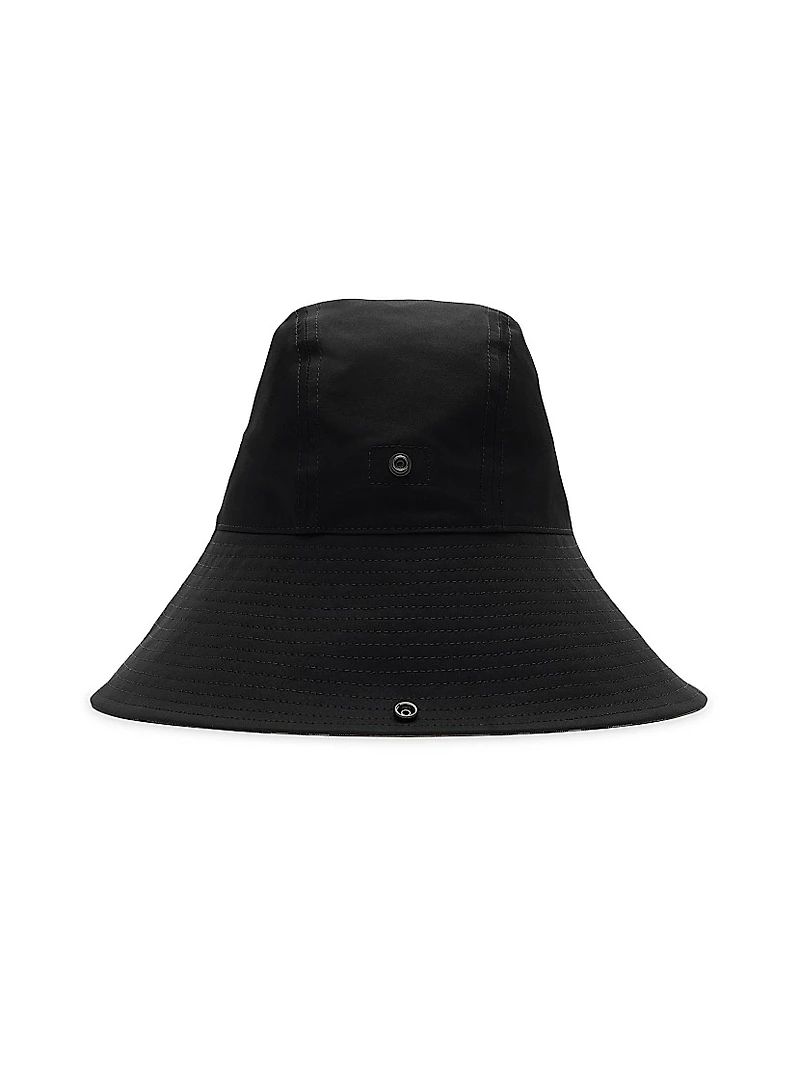 Check Cotton Bucket Hat