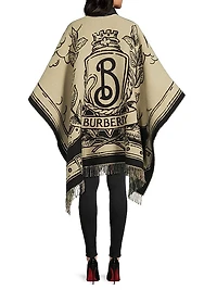 Stormy Knight Wool Cape