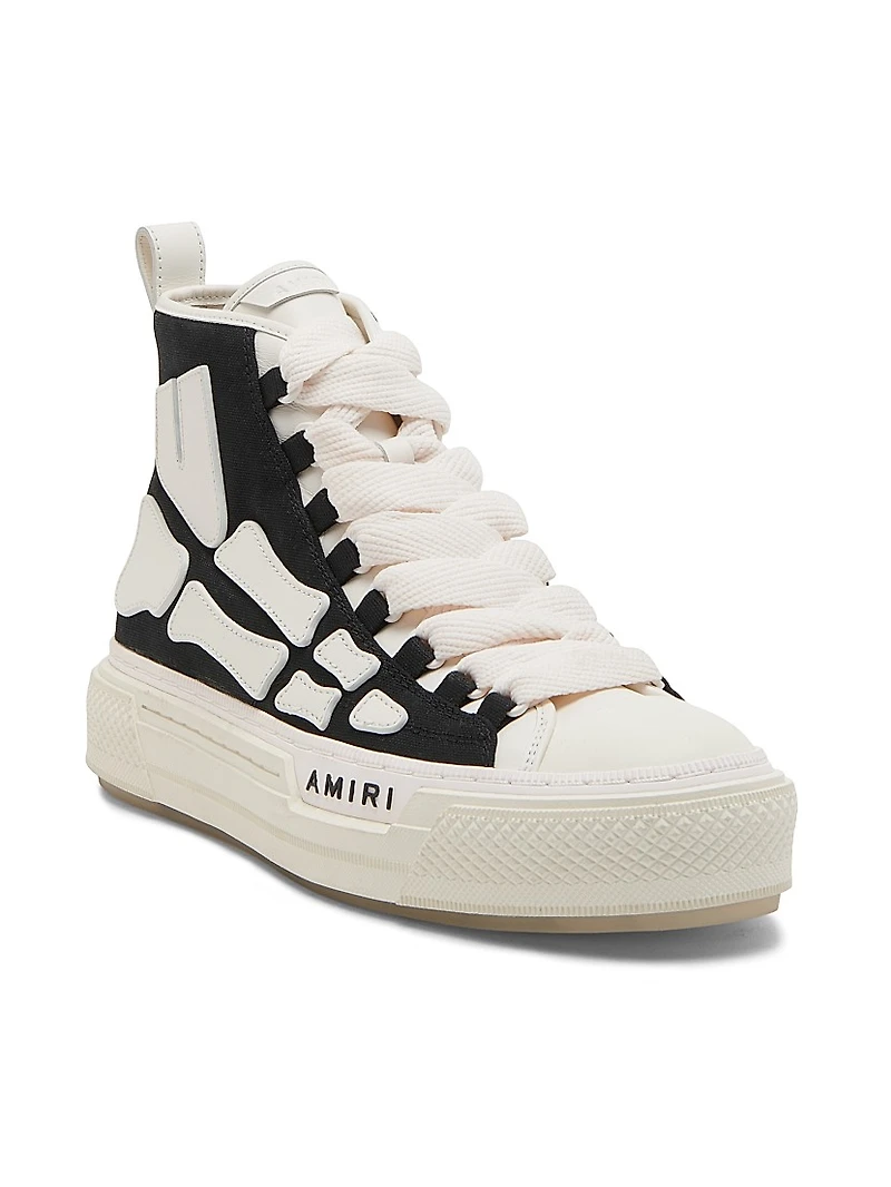 Skel Court High-Top Sneakers