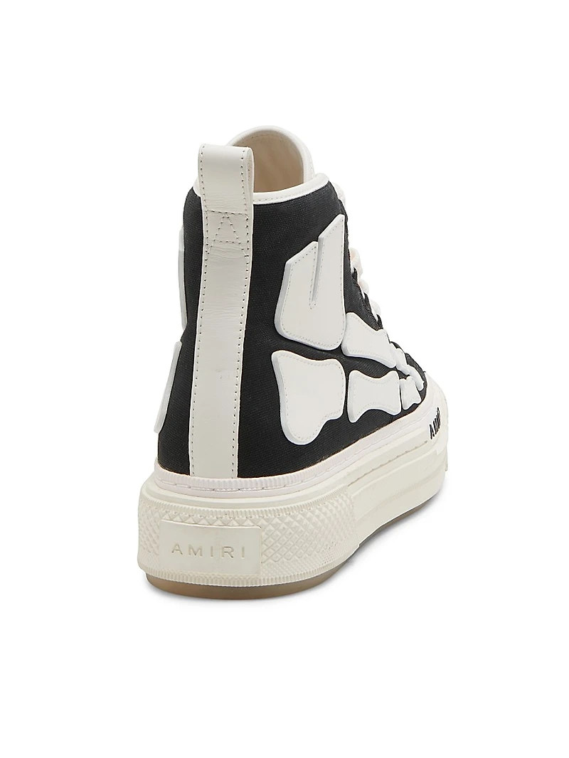 Skel Court High-Top Sneakers