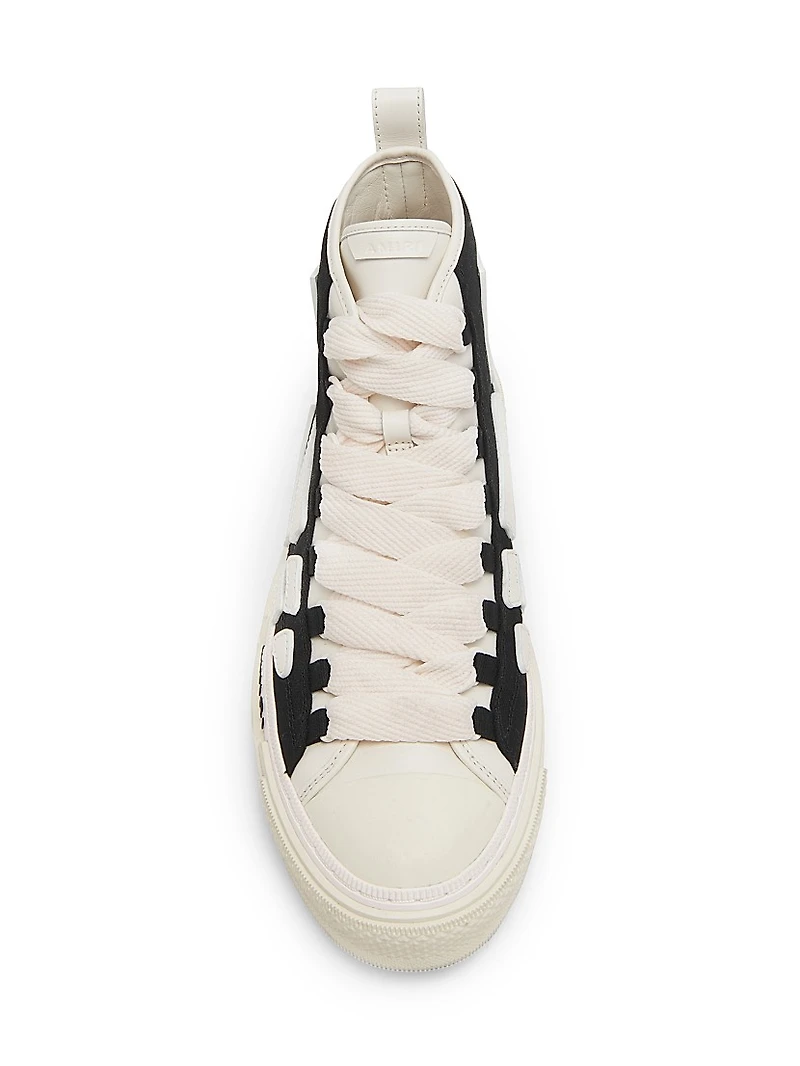 Skel Court High-Top Sneakers