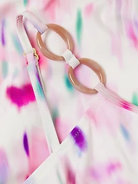 Kara Hazy Ikat One-Piece Swimsuit