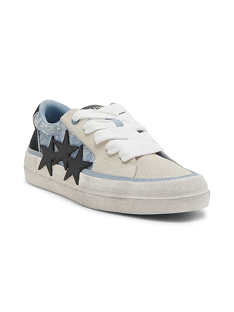 Bandana Sunset Skate Low-Top Sneakers