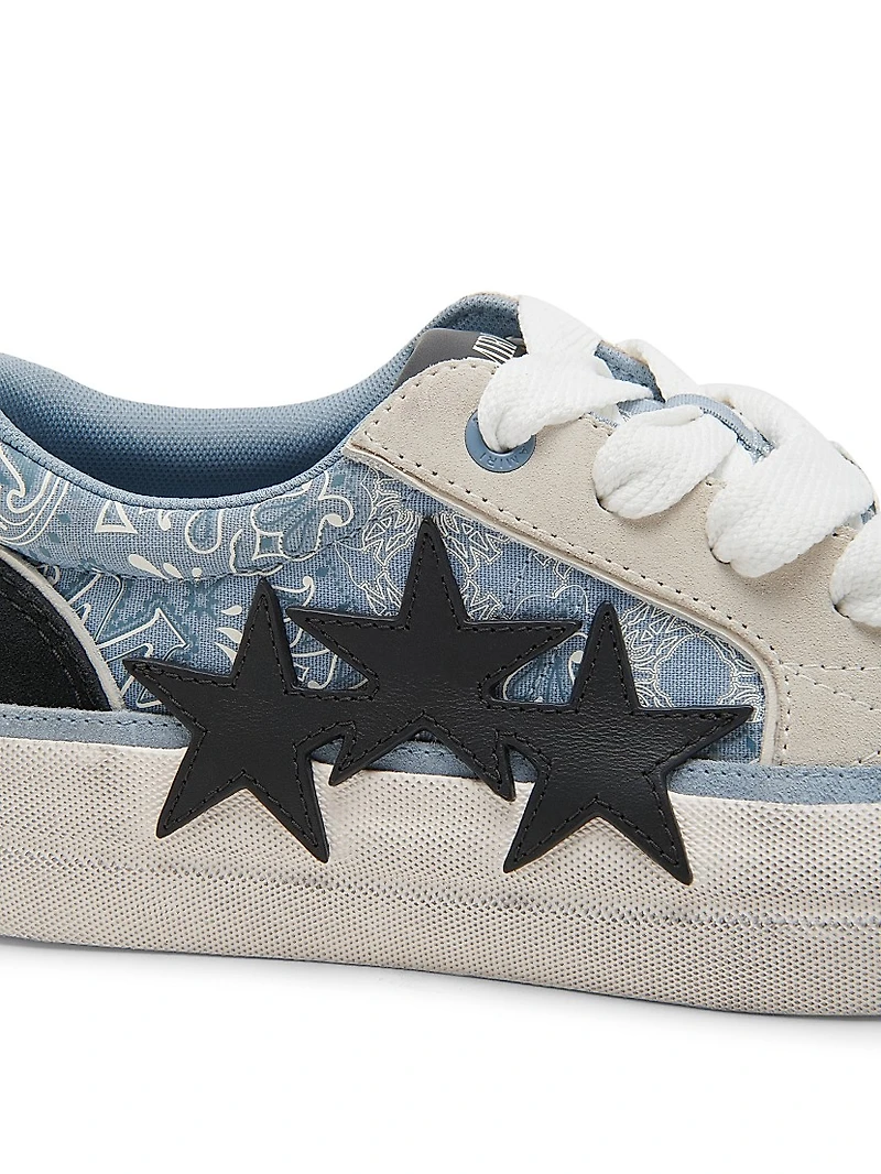 Bandana Sunset Skate Low-Top Sneakers