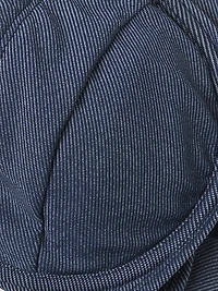 Nellie Indigo Twill Bikini Top