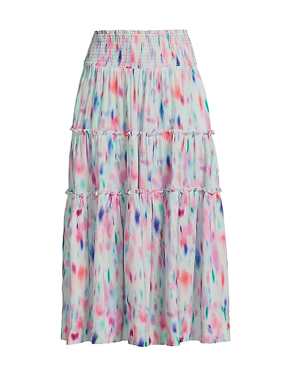 Charlie Hazy Ikat Skirt