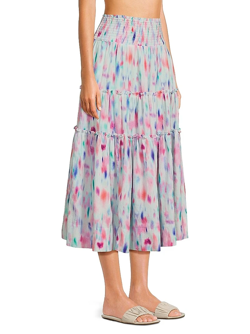 Charlie Hazy Ikat Skirt