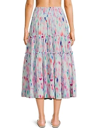 Charlie Hazy Ikat Skirt