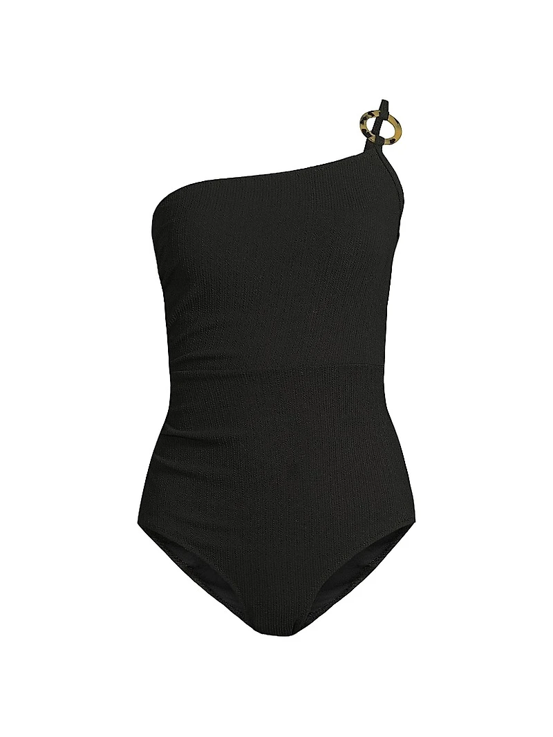Kara Textured One-Piece Swimsuit
