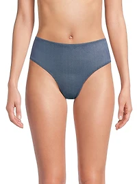 Classic Indigo Twill Bikini Bottom