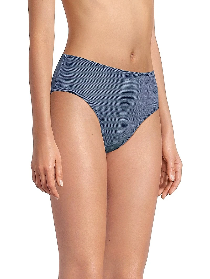 Classic Indigo Twill Bikini Bottom