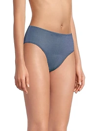 Classic Indigo Twill Bikini Bottom