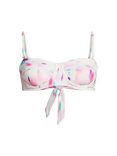 Nellie Hazy Ikat Bikini Top