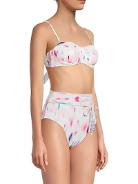 Nellie Hazy Ikat Bikini Top
