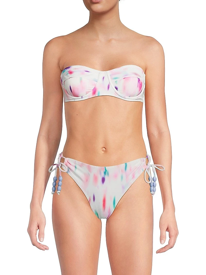 Nellie Hazy Ikat Bikini Top